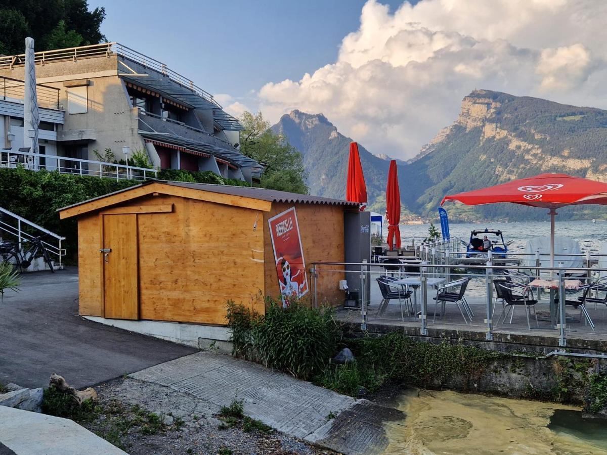 Hotel Chalet Bellerive Spiez Exterior foto